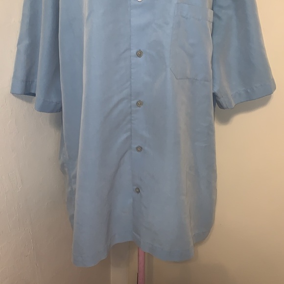 Men's Alfani Light Blue Shirt- Large As Is - Picture 4 of 7